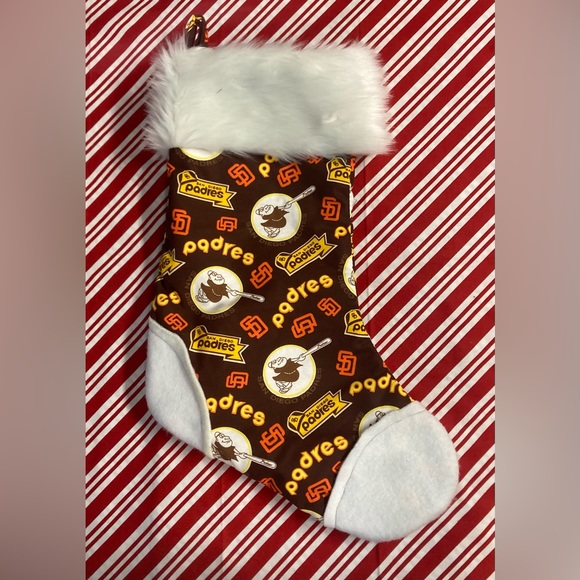 MLB San Diego PADRES Christmas stocking Custom - Picture 2 of 3